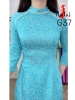 ao-dai-gam-g37-mau-xanh-ngoc-co-cao-2cm-tay-lo-dinh-hat-ngoc