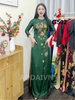 g502-ao-dai-gam-in-3d-mau-xanh-reu-co-tron-tay-lo