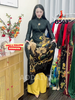 g503-ao-dai-gam-mau-den-co-truyen-thong-tay-dai-in-hoa-tiet-hoa-sen-chim-hac