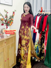 g504-ao-dai-gam-mau-do-do-co-tron-tay-dai-in-hoa-tiet-chim-cong-vang