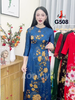 g508-ao-dai-gam-mau-xanh-co-ban-co-tron-tay-lo-in-hoa-phu-dung-dep