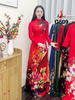 g509-ao-dai-gam-mau-do-co-cao-2cm-tay-dai-in-hoa-xuan-dep