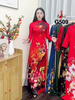 g509-ao-dai-gam-mau-do-co-cao-2cm-tay-dai-in-hoa-xuan-dep