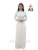 bo-a3-ao-dai-hoc-sinh-co-cao-2cm-tay-bong-lo-mau-trang-su-lua-my-size-5xl