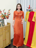 t107-ao-dai-lua-tay-thi-mau-cam-dat-theu-hoa-noi-co-tron-tay-lo