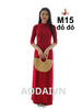 m15-ao-dai-lua-my-mau-do-do-co-cao-2cm-tay-lo