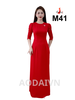 m41-ao-dai-lua-my-do-rum-co-tron-tay-bong-dinh-hat