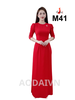 m41-ao-dai-lua-my-do-rum-co-tron-tay-bong-dinh-hat