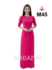 m45-ao-dai-lua-my-mau-hong-sen-co-tron-tay-rum-bong-dinh-hat