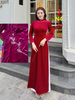 ao-dai-nhung-dan-nhieu-mau-co-cao-3cm-tay-dai