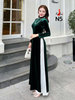 ao-dai-nhung-dan-nhieu-mau-co-cao-3cm-tay-dai
