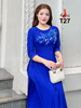 t27-ao-dai-lua-my-mau-xanh-coban-theu-hoa-thu-cong