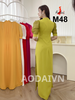 m48-ao-dai-thiet-ke-mau-xanh-com-co-cao-2cm-tay-bong-voan-to-mem