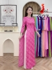 ao-dai-gam-g27-mau-hong-sen-co-tron-tay-bong-nhe-dinh-hat-ngoc