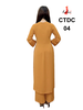 bo-cach-tan-di-chua-ctdc04-lua-tam-y-mau-nau-non-co-tron-tay-lo-theu-hoa-sen