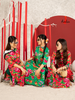 ct2-ao-dai-cach-tan-chan-cong-mau-do-co-cao-2cm-tay-lo
