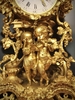 Bộ đồng hồ cổ Pháp phong cách nghệ thuật cổ điển Rococo