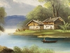 🏞️ Bức tranh sơn dầu phong cảnh thiên nhiên