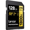 Thẻ nhớ Lexar SD 128GB 1800X (Profes. 1800x SDXC UHS-II U3 V60)