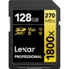 Thẻ nhớ Lexar SD 128GB 1800X (Profes. 1800x SDXC UHS-II U3 V60)