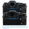 Kính ngắm máy ảnh JJC EF-XTL mở rộng thích hợp cho Fujifilm X-T5 X-T4 X-T3 X-T2 X-T1 X-H2 X-H2S Fujifilm EC-XT L EC-XT