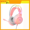 ONIKUMA X15 PRO PINK – TAI NGHE CHƠI GAME VÒM HAI ĐẦU MICRÔ KHỬ TIẾNG ỒN CÓ DÂY 3,5MM