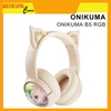 Tai Nghe ONIKUMA B5 RGB – Tai Nghe Chơi Game Không Dây Bluetooth Tai Mèo Đầy Sức Hút