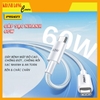 Cáp sạc PISEN PRO-Linen USB-C (C-C) PD 60W 1.5m