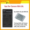 Sạc for Canon NB-13L dùng cho máy Canon G7X, G9X, G5X, SX720HS