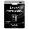 Thẻ nhớ SD 64GB Lexar Professional 1667x SDXC UHS-II