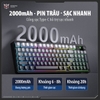 Bàn Phím Giả Cơ ONIKUMA MT902 – 3 Chế Độ Kết Nối, LED RGB, Keycap Phối Màu Độc Đáo