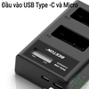 Bộ sạc pin Beston NP-F960 dùng cho các dòng pin F960/F750 của Sony