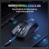 Chuột ONIKUMA CW935 Triple-Mode Ergonomic Wireless Gaming Mouse with 6 DPI Settings & Hidden Receiver