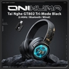 Tai Nghe ONIKUMA GT802 Tri-Mode (2.4G+Bluetooth+Wired) Black