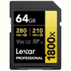 Thẻ nhớ Lexar 64GB Professional 1800x UHS-II SDXC Card V60