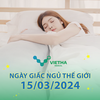 Chào mừng ngày giấc ngủ thế giới World sleep day 15/03 Giảm 10% giá phụ kiện