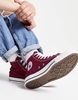 CONVERSE 1970S BURGUNDY HIGH