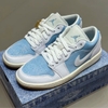NIKE AIR JORDAN 1 LOW WORN BLUE