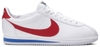 NIKE CLASSIC CORTEZ PREM WHITE RED
