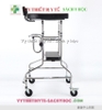 Khung tập đi cho người bị liệt KD03) chất liệu bạt hoặc da ( loại 4 bánh)