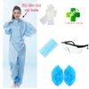 Bộ Trang phục phòng dịch dùng được nhiều lần (chất vải kate)