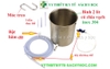 Bốc thụt thông minh 2 Lít inox 304( Bộ dụng cụ thải độc đại tràng )  Bộ dụng cụ thải độc đại tràng (Coffee Enema Bucket)