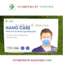 Khẩu trang 4 lớp kèm kính chắn Nano Care