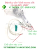 Dây thay cho “bình enema 1 lít có cảm biến nhiệt” tặng kèm 1 dây thay