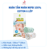 Khăn tắm xô nhăn 6 lớp cao cấp Mipbi