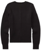 Big Girls Cable-Knit Cotton Cardigan