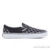 Vans Slip on Checkerboard Black Grey - Features Việt Nam Features Vietnam Vans Slip on Checkerboard Black Grey - Features Việt Nam Features Vietnam