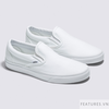 Vans Classic Slip on All White