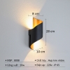 ĐÈN TƯỜNG LED NỘI NGOẠI THẤT HÌNH XOẮN ỐC - CÔNG SUẤT 2*5W - VÀNG 3000K - CHỊU NƯỚC IP65 - M: 8008