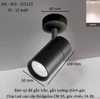 ĐÈN LED RỌI ĐẾ GẮN TRẦN GẮN TƯỜNG - CHỈNH GÓC - CÔNG SUẤT 10 -12 W - M: 903-325115